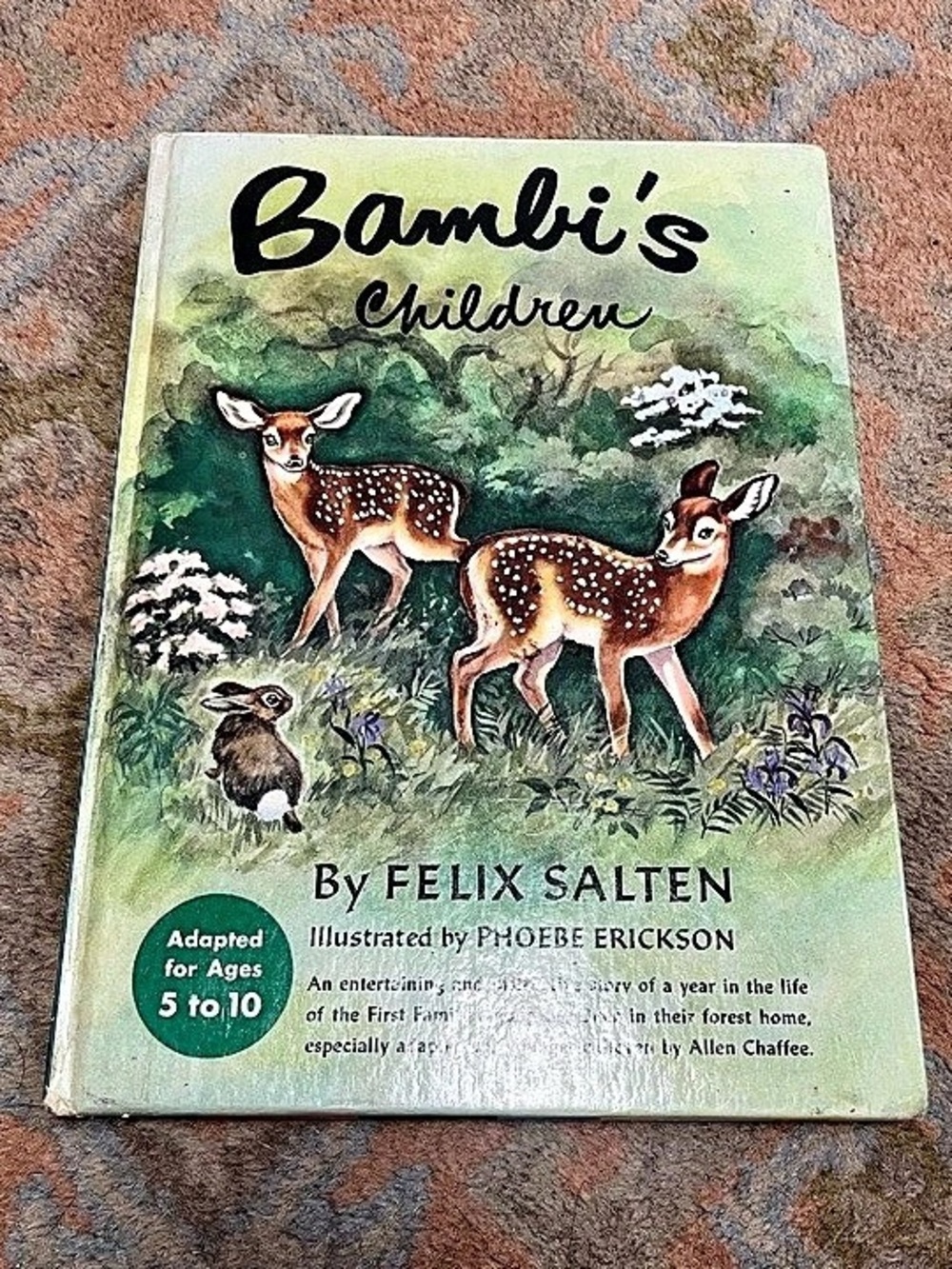 Bambi's Children by Felix Salten Illustrated by Phoebe Erickson